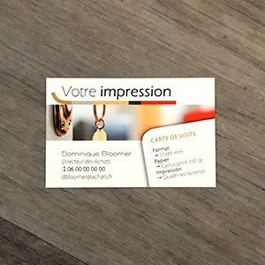Impression carte de visite express miniature 2