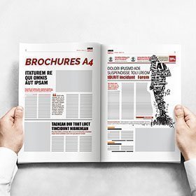 Impression brochure A4 pas cher