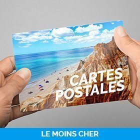 Impression carte postale pas cher