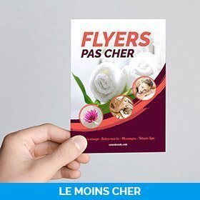 Impression flyer pas cher