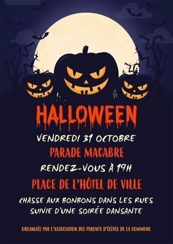 Impression Flyers Halloween A5 personnalisable