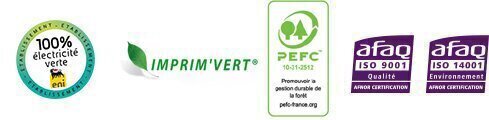 Certificats et respects de normes environnementale Imprimerie JImprimeEnFrance