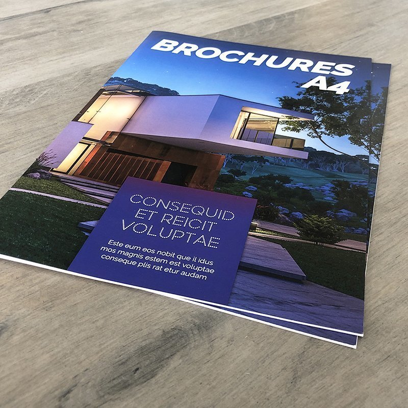 IMPRESSION BROCHURE A4 AU MEILLEUR PRIX miniature 3