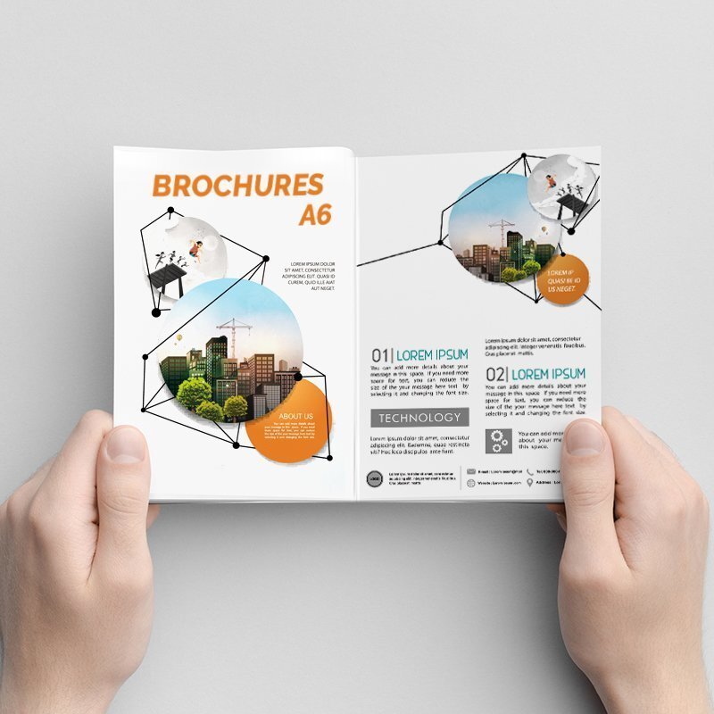 Impression brochure A6 miniature 1