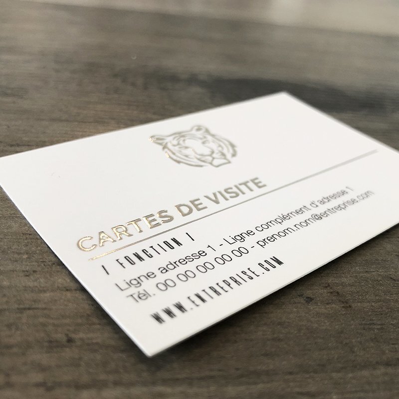 Impression carte de visite premium miniature 3