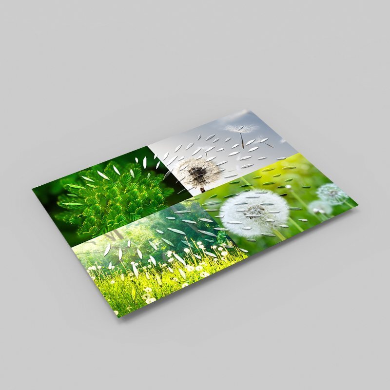 Impression carte de voeux vernis miniature 1