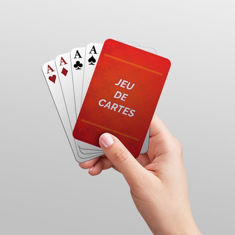 Jeux de cartes personnalisés avec photos - Cartes à jouer