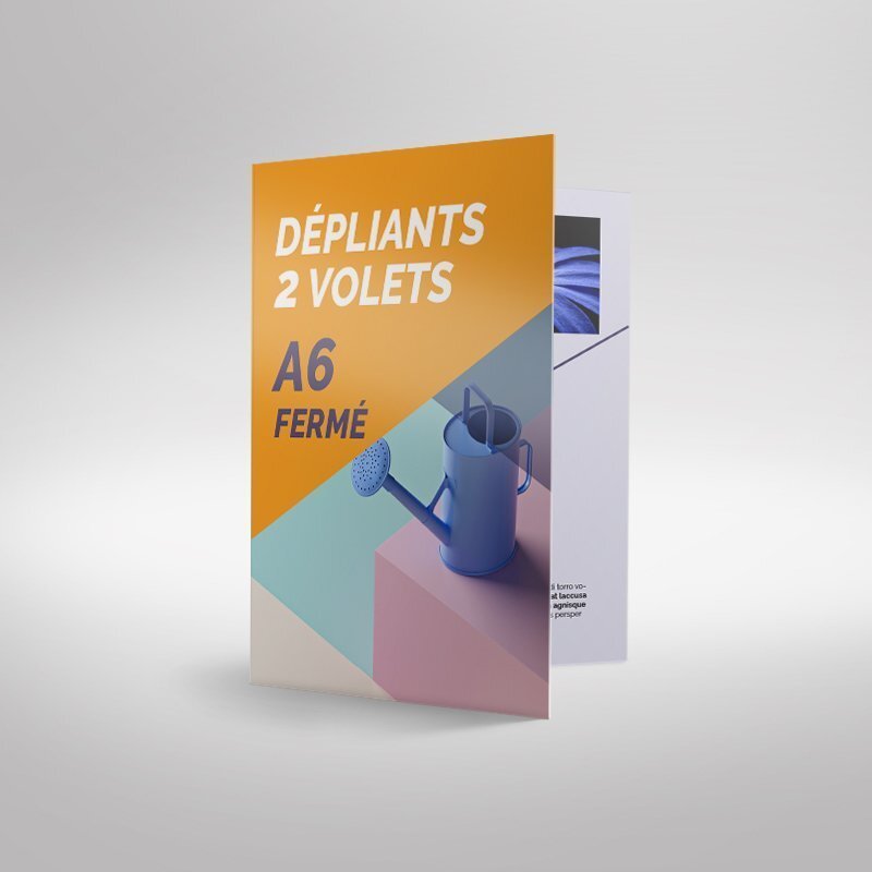 Imprimez votre dépliant 2 volets préventif au meilleur prix