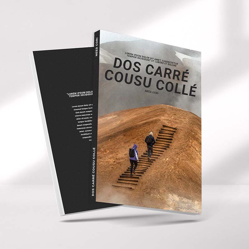 Impression dos carré cousu collé miniature 1