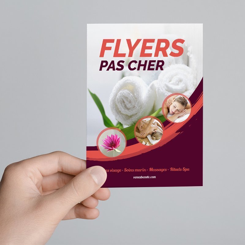 Un grand choix de flyers A6 pas cher adaptés à vos besoins miniature 1