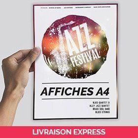 Impression affiche A4