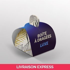 Impression boîtes à dragées luxe