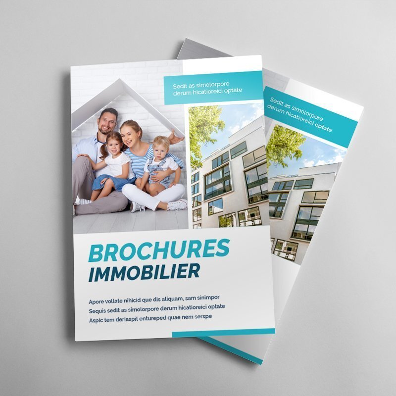 Impression brochure immobilier