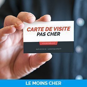 Impression carte de visite pas cher