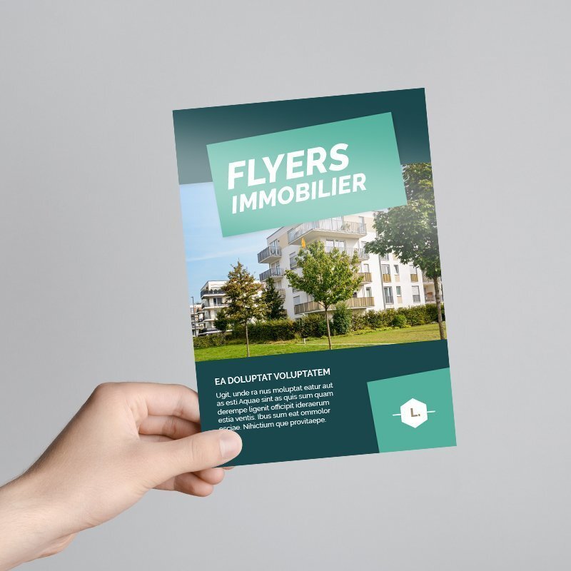 Impression flyer immobilier