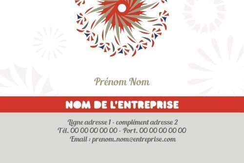 Impression Carte de visite Concept personnalisable