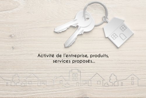 Impression de Cartes de visite Immobilier vernis sélectif