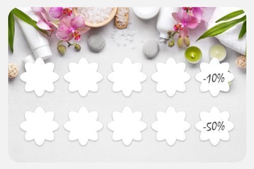 Impression Cartes de fidélité Violette personnalisable Coins arrondis