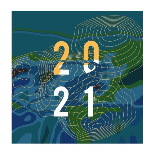 Impression Cartes de voeux simples 2022 personnalisable carré
