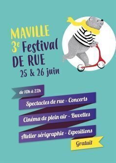 Flyers Festival de rue A5 personnalisable