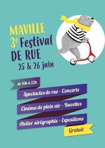 Impression Flyers Festival de rue A5 personnalisable