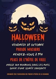 Flyers Halloween A5 recto verso personnalisable