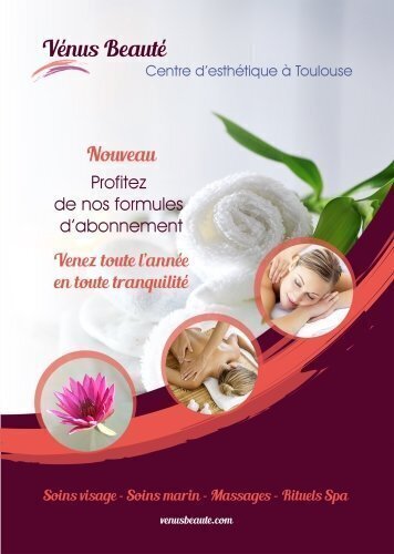 Impression Flyers Venus beauté A5 personnalisable