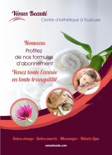 Impression Flyers Venus beauté A6 personnalisable