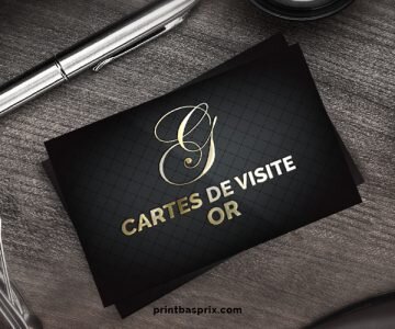 Carte de visite dorée : pourquoi et comment en profiter