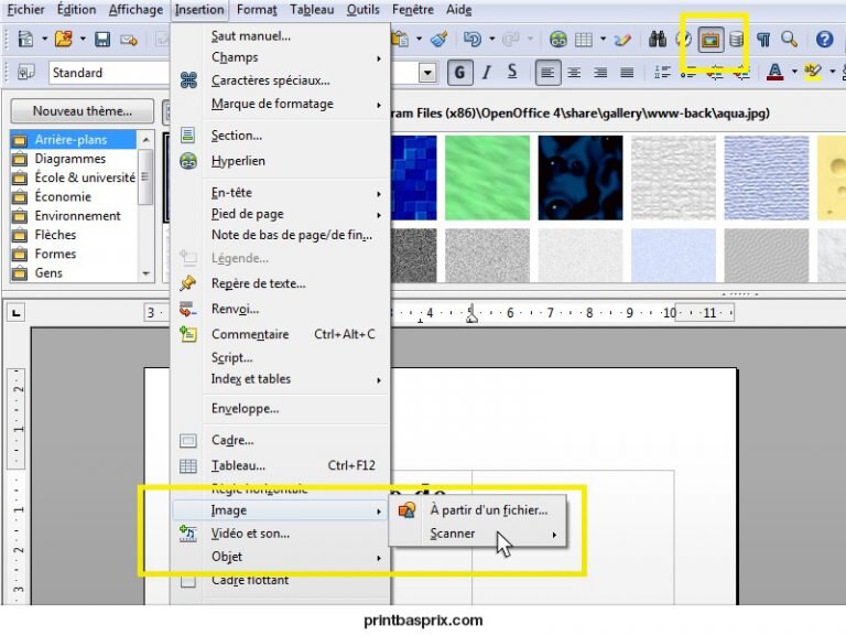 Tuto : comment faire une brochure avec Open Office