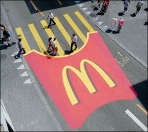 Street Marketing Mac Donalds