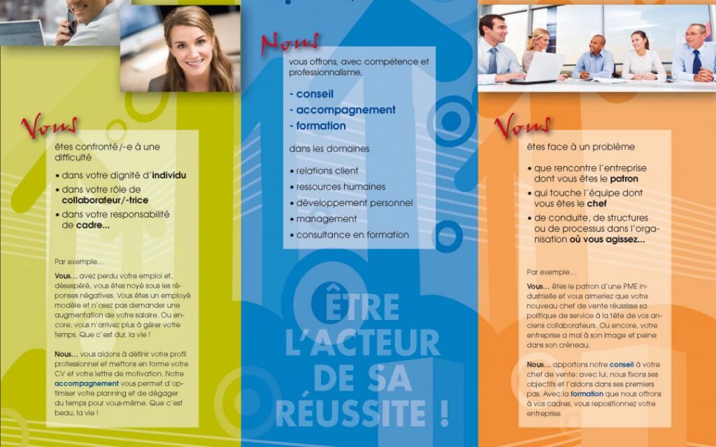 faire un flyer publicitaire segmenté