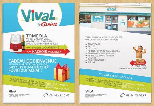 flyer concours tombola