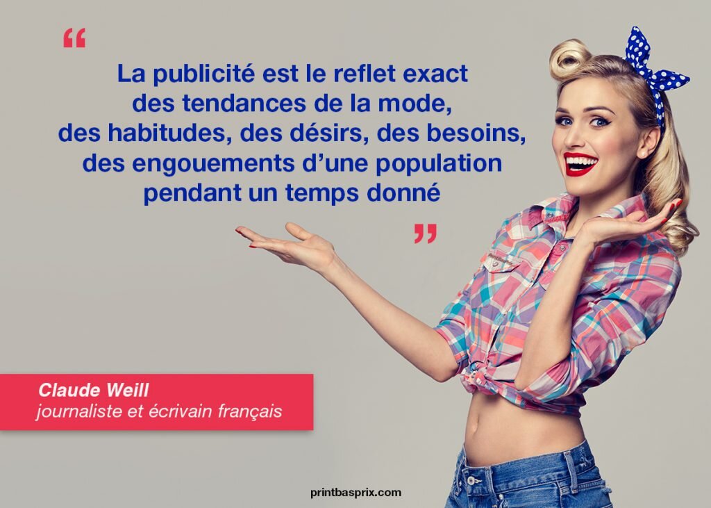 citation publicité Claude Weill