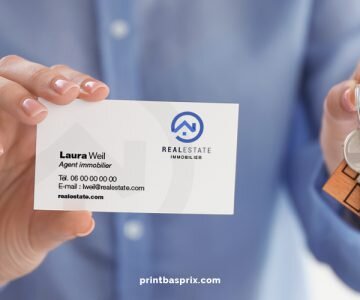 Carte de visite immobilier : laquelle choisir ?