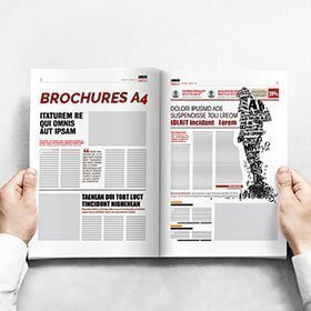 brochure entreprise a4 pas cher