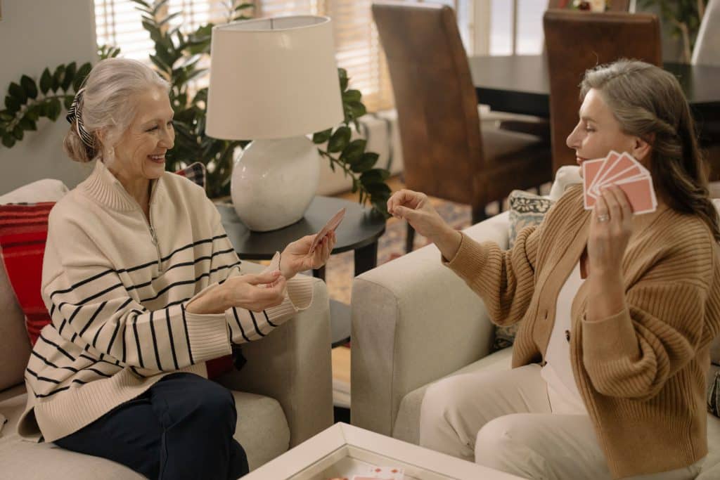 Jeu de carte personnalisé en famille