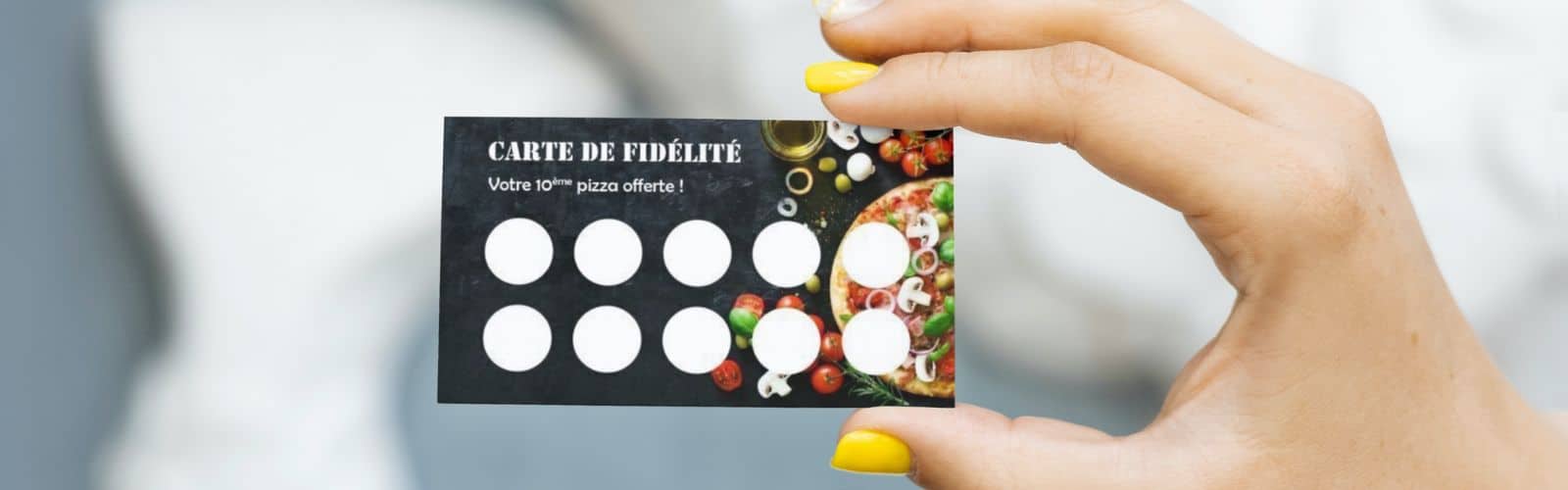 Carte De Fidélité Vintage – Illustration Chaland, Temps Futur