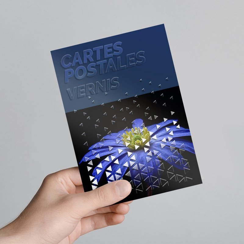 Impression de carte postale
