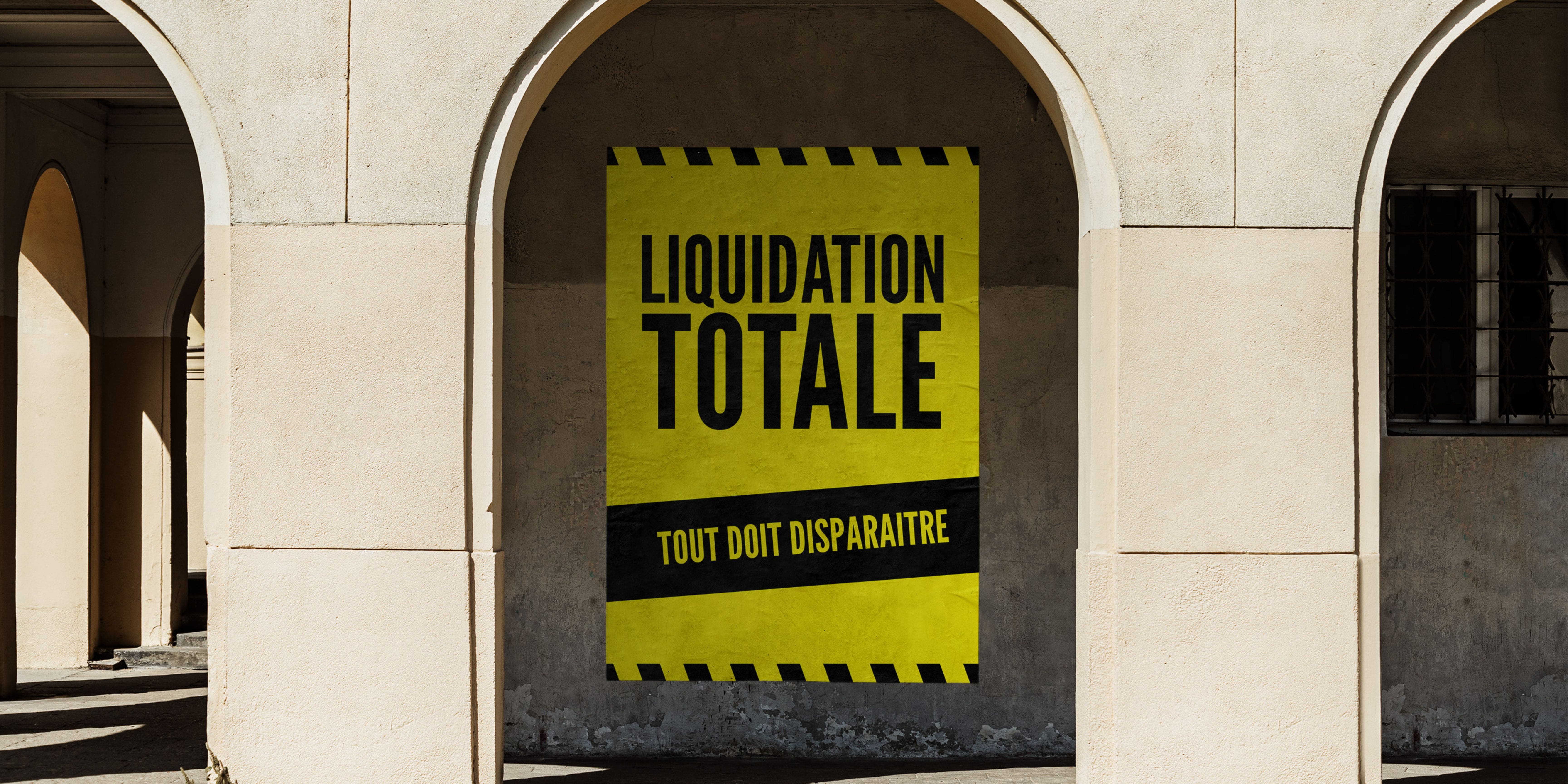Affiche grand format jaune fluo : Boostez votre impact visuel