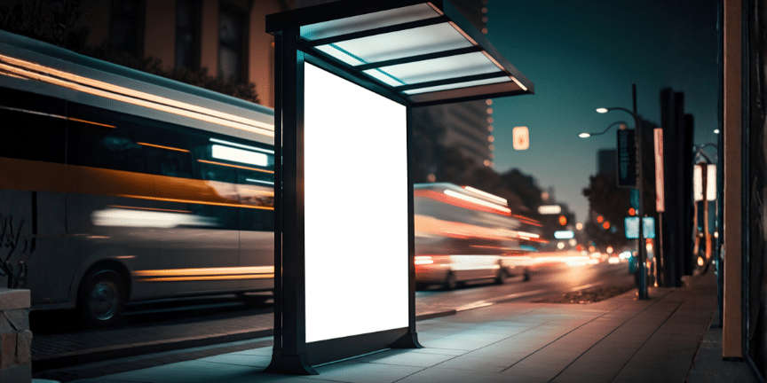 Communication grand format et signalétique : kakémonos, bâches, panneaux…